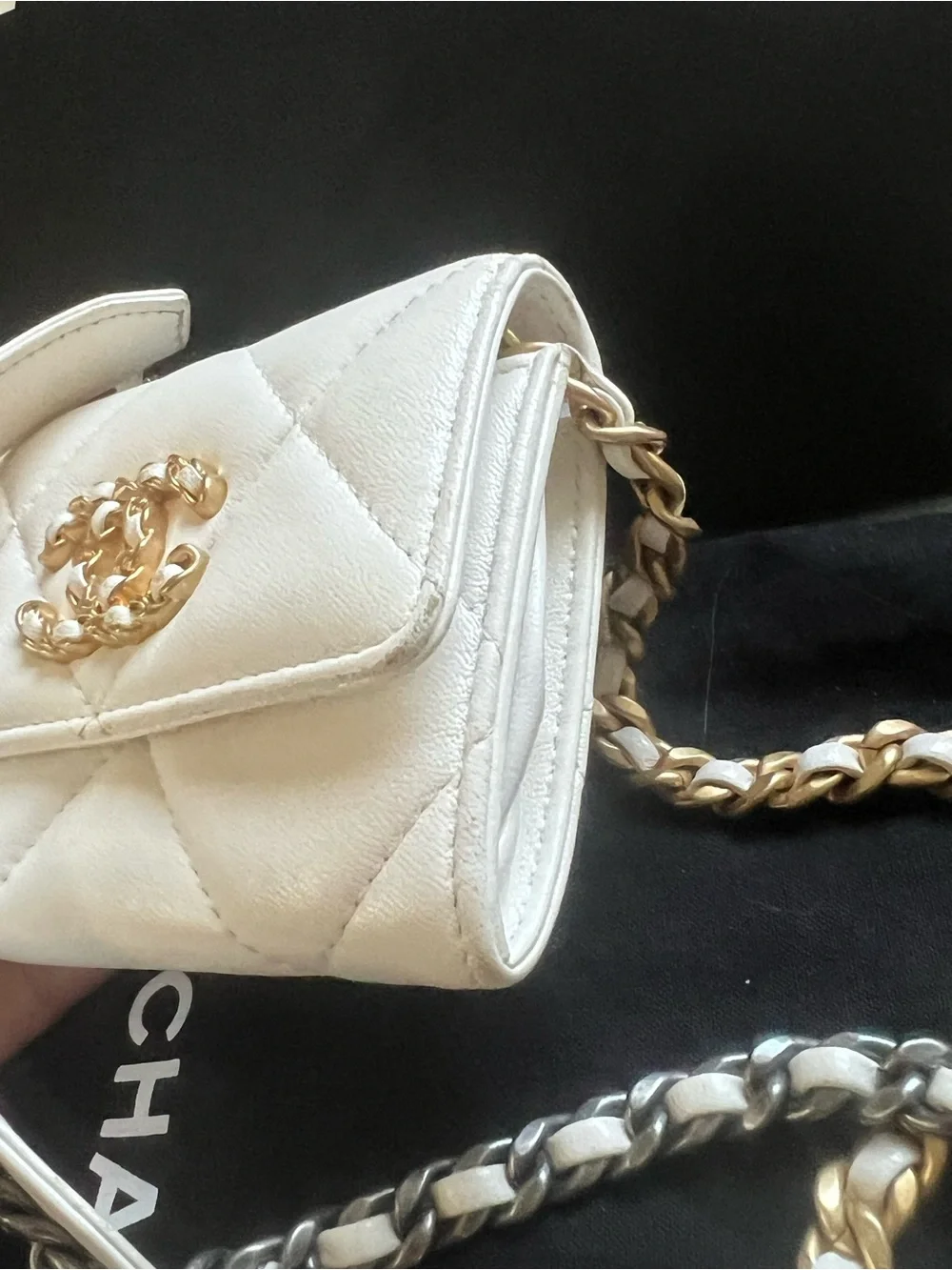 Chanel 19 Coin Purse/ Cardholder Crossbody